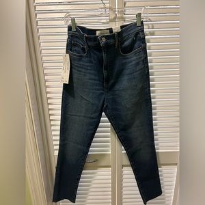 Denim Forum - Lola high rise skinny crop